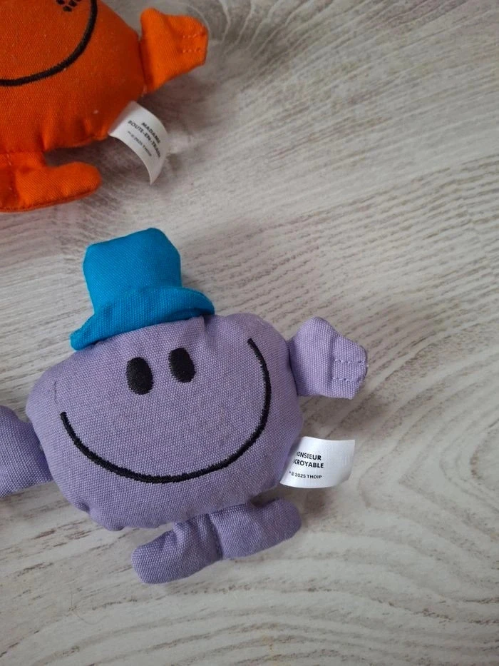 Lote de 5 peluches Monsieur Madame – photo 6
